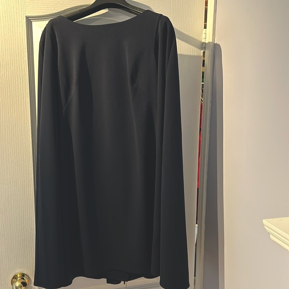 Adrianna Papell Navy Midi Dress - Picture 7 of 8